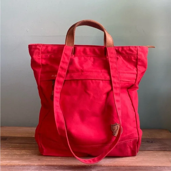 Fjallraven Red Backpack - Picture 16 of 16